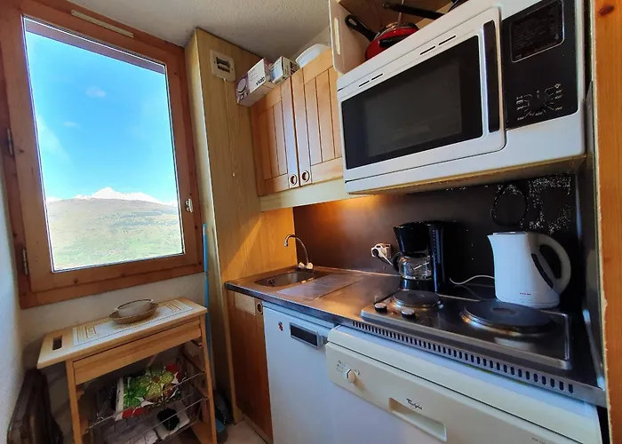 2 Pieces Pour 4 A La Plagne, Animaux Admis - Fr-1-353-19 La Plagne