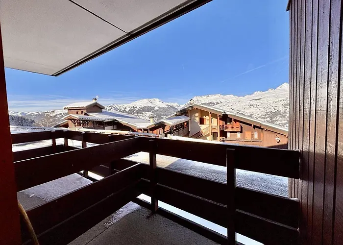 2 Pieces Pour 4 A La Plagne, Animaux Admis - Fr-1-353-19